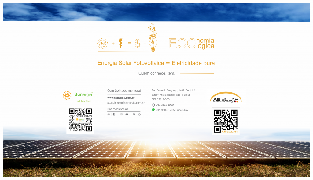 Folder Digital Sunergia energia solar Notícias A Sunergia é uma