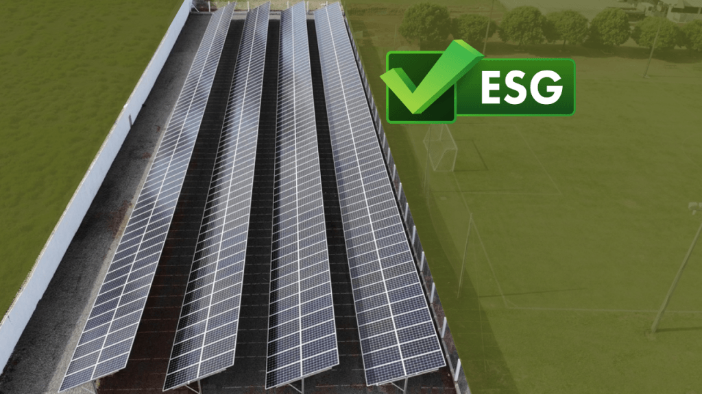 Instalação da usina solar do Grupo Leão Metais 