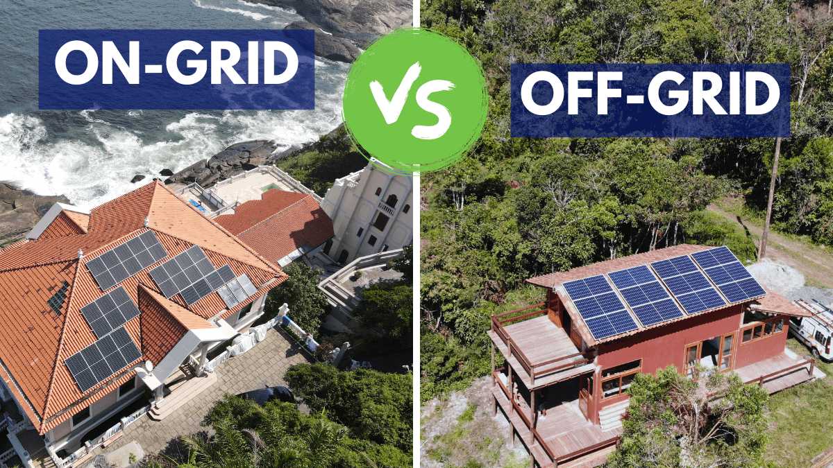 Você sabe a diferença entre os sistemas      On-Grid e Off-Grid?