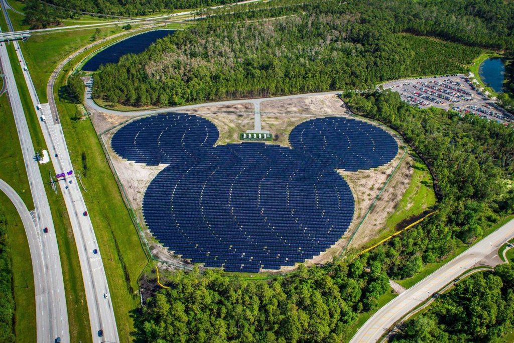 Disney eröffnet eine Solaranlage mit 48.000 PV-Modulen