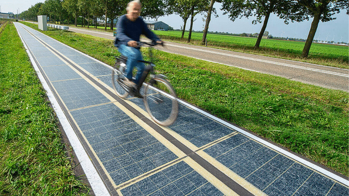 Entdecken Sie Projekte, die Straßen und Autobahnen in Energieerzeuger verwandeln