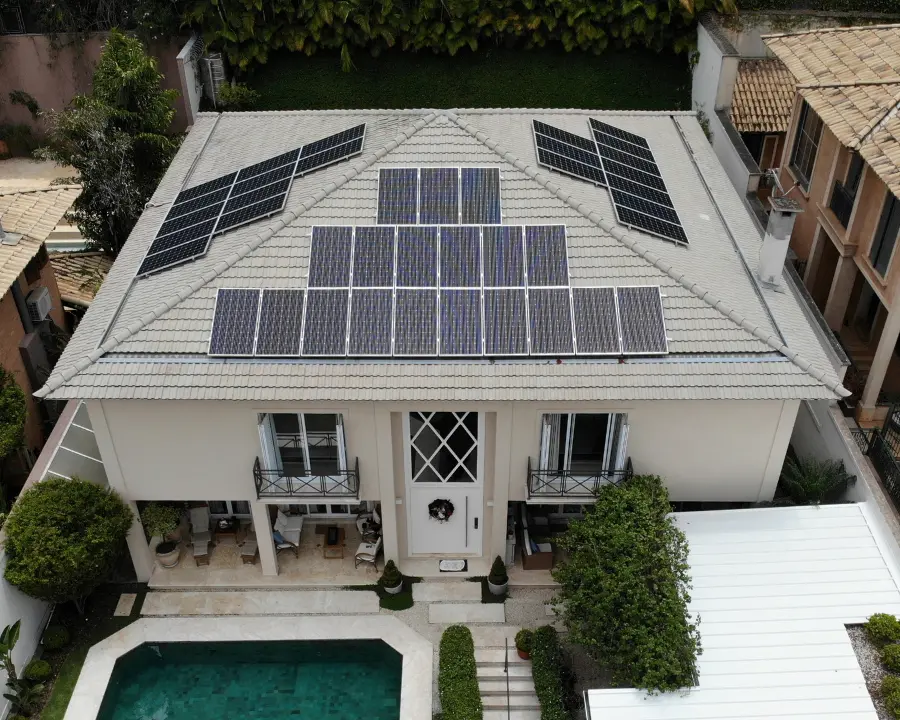 Casa com SOLAR ENERGY